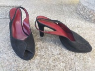 ROBERTO VIANNI nr 39 eleganckie czółenka skóra