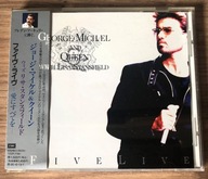 George Michael , Queen - Five Live - I Wydanie 1993 Japan