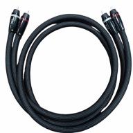 Interkonekt stereo HI-FI / kabel 2RCA - 2RCA Dark Knight, 7N, 1m