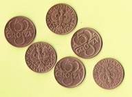 POLSKA 5 groszy 1938 r.