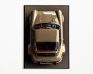 PLAKAT PORSCHE KLASYCZNY SAMOCHÓD SPORTOWY IKONA MOTORYZACJI PLAKAT A3 DRUK