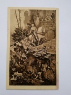 Moritz von Schwind - pocztówka - obraz Przejażdżka Falkensteiner