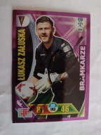 Karta panini autograf Pogoń Szczecin sezon 17/18 Załuska Bramkarze