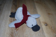 pluszak maskotka szara kaczka kaczuszka