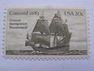 USA - 300 lat Przybycia pierwszych Niemców do Ameryki - Mi. 1628 **