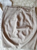 zestaw śliczna SPÓDNICZKA + RESERVED bluzka beżowa_____ 36