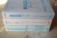 SERIA TWISTED MIŁOŚĆ NIENAWIŚĆ KŁAMSTWA ANA HUANG ZESTAW 3X