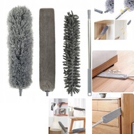 SZCZOTKA TELESKOPOWA MIOTEŁKA DO KURZU DŁUGA 280 3 WYMIENNE KOŃCÓWKI XXL