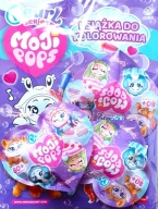 Moji Pops nowa seria 6 seria 2026 Pearl Książka do kolorowania + 3 saszetki