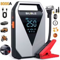 ROZRUSZNIK SAMOCHODOWY 8000A BOOSTER Z KOMPRESOREM I POWERBANKIEM MOCNY