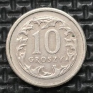 *P[0704] POLSKA 10 groszy 1998 III Rzeczpospolita Orzeł (heraldyka) *Holder