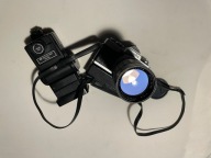 Minolta XG2 z obiektywem,lampą i winderem !