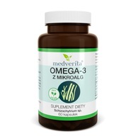 Suplement diety Medverita omega-3 wegańskie kapsułki 60 szt.