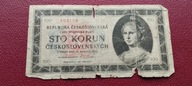 100 KORON CZECHOSŁOWACJA 1945 st.5