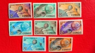 KONGO 1965 kosmos telekomunikacja czyste**