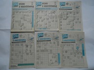 ROZRYWKA KRZYŻÓWKA KIELCE ZESTAW 23 SZTUKI rok 1998 ECHO DNIA