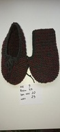 M 9 Kapcie balerinki handmade roz.37 NOWE ręcznie robione