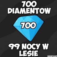 700 Diamentów| 99 NIGHTS IN THE FOREST | 99 Nocy w Lesie| ROBLOX | Diamonds