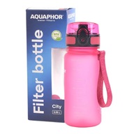 Butelka filtrująca Aquaphor City 0,35 l różowy