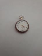 ZEGAREK KIESZONKOWY SREBRNY-POZŁACANY