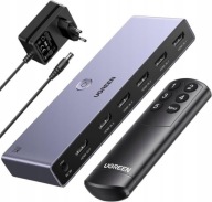 Przełącznik HDMI 8K UGREEN 5x1 z Pilotem – Switch HDMI 2.1 8K@60Hz