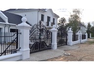 OGRODZENIA DWORKOWE ,BETONOWE,BONIOWANE,SŁUPY