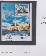 LATARNIE MORSKIE, CUBA Mi: BLOK 194 L790