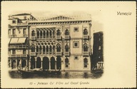 Venezia. Palazzo Ca' d'Oro sul Canal Grande - Antonio Genova No 13 - 1900