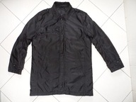 CZARNY PŁASZCZ KURTKA r XXL na 184 lekko ocieplony