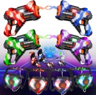 Pistolet laserowy paintball laser tag akumulator zestaw prezent 2.4GHz