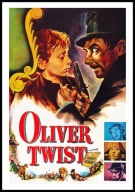 A2 PLAKAT FILMOWY KINO FILM OLIVER TWIST (1948)