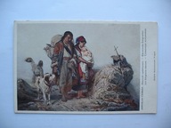 ZAGINIONY ŚWIAT ZA CHLEBEM PIES przedw. POCZTÓWKA