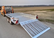 Brenderup MT3651S Do minikoparki BRENDERUP MT3651 3500kg ze stalowa podlog