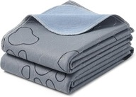 ZESTAW PODKŁĄDY DO KOJCA DLA PSA PODKŁAD WODOODPORNA MATA 122x91cm 2 SZT