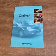 Subaru Outback j.Polski prospekt folder katalog broszura
