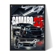 Chevrolet Camaro SS Plakat/Obraz w Ramce 40x30cm Prezent dla faceta