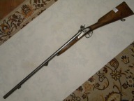 Dubeltówka kal. 17 mm, sprzed 1885 r., czarnoprochowa / kapiszonowa
