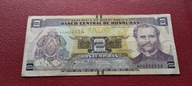 2 LEMPIRAS HONDURAS 2016 st.+3