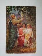 Quo Vadis św. Potr błogosławi Ligiię i Vinicjusza - Autor F.R. - STARA