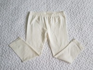 Mothercare legginsy ecru 3/4 nowe roz 140