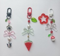 Brelok do kluczy zawieszka na plecak arbuz Kuromi grzyb