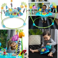 BABY EINSTEIN SKOCZEK DLA DZIECI Z ZABAWKAMI ROZWIJAJĄCYMI CURIOSITY COVE