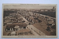 Poznań - Wystawa 1911 , widok z lotu ptaka , pawilon Cegielski