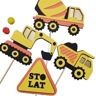 Zestaw topperów na tort- BUDOWA