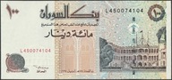 Sudan 100 dinarów 1994 - stan bankowy UNC