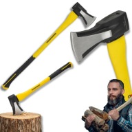 SIEKIERA ROZŁUPUJĄCA DUŻA DO RĄBANIA DRZEWA UNIWERSALNA SOLIDNA STAL 2KG