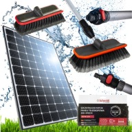 DŁUGA SZCZOTKA DO MYCIA PANELI FOTOWOLTAICZNYCH DACHÓW TELESKOPOWA 4,9M