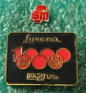 2XODZNAKA FSM FABRYKA SAMOCHODÓW MAŁONITRAŻOWYCH BIELSKO-BIAŁA SYRENA FIAT