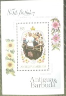 Antigua bloczek filatelistyczny (2