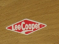 LEE COOPER naklejka z PRL